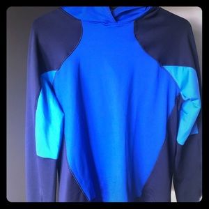Under armour blue hoodie